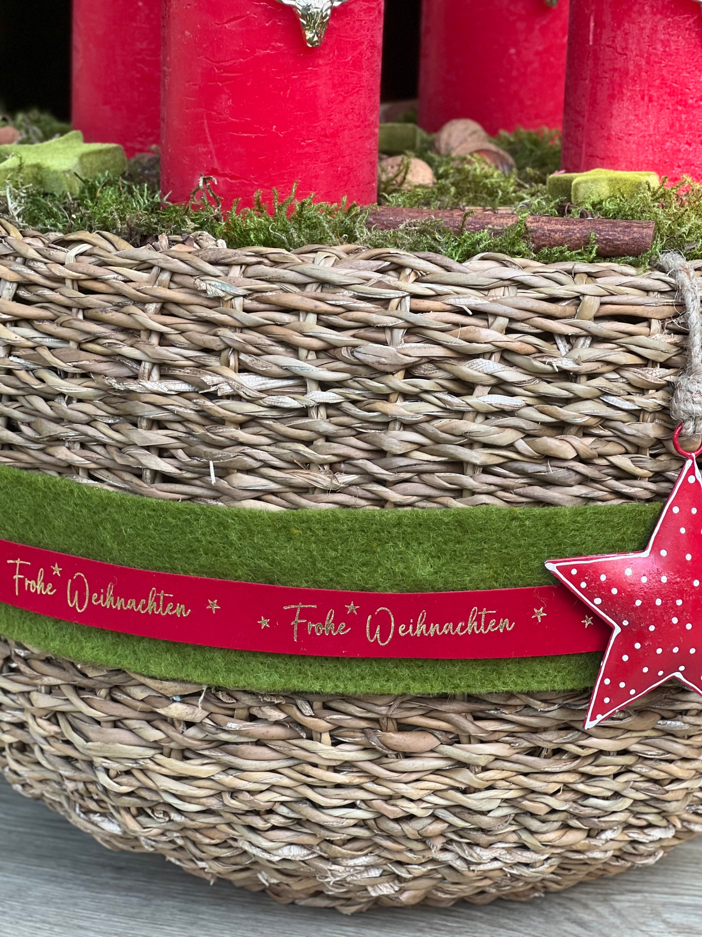 Band für Adventskorb