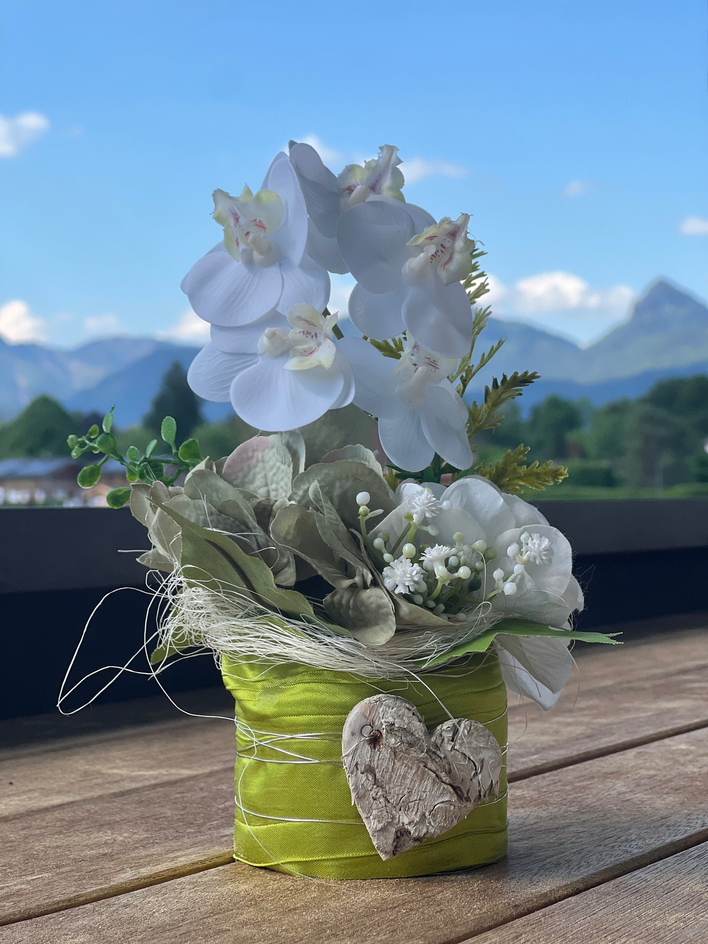 Blumentörtchen Orchidee