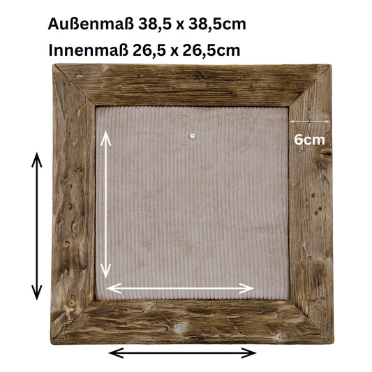 Geweihbilder Cord beige