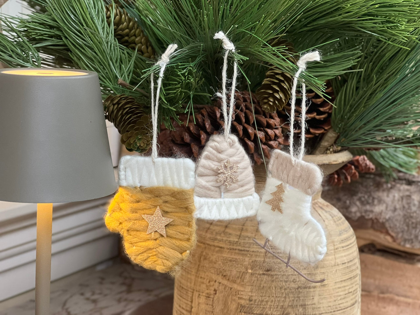 Baumanhänger Winter 3 tlg.