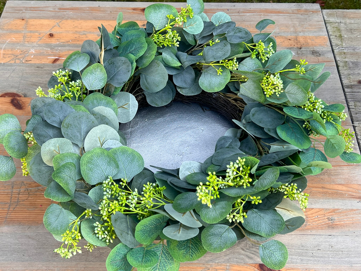 Schale & Eukalyptuskranz