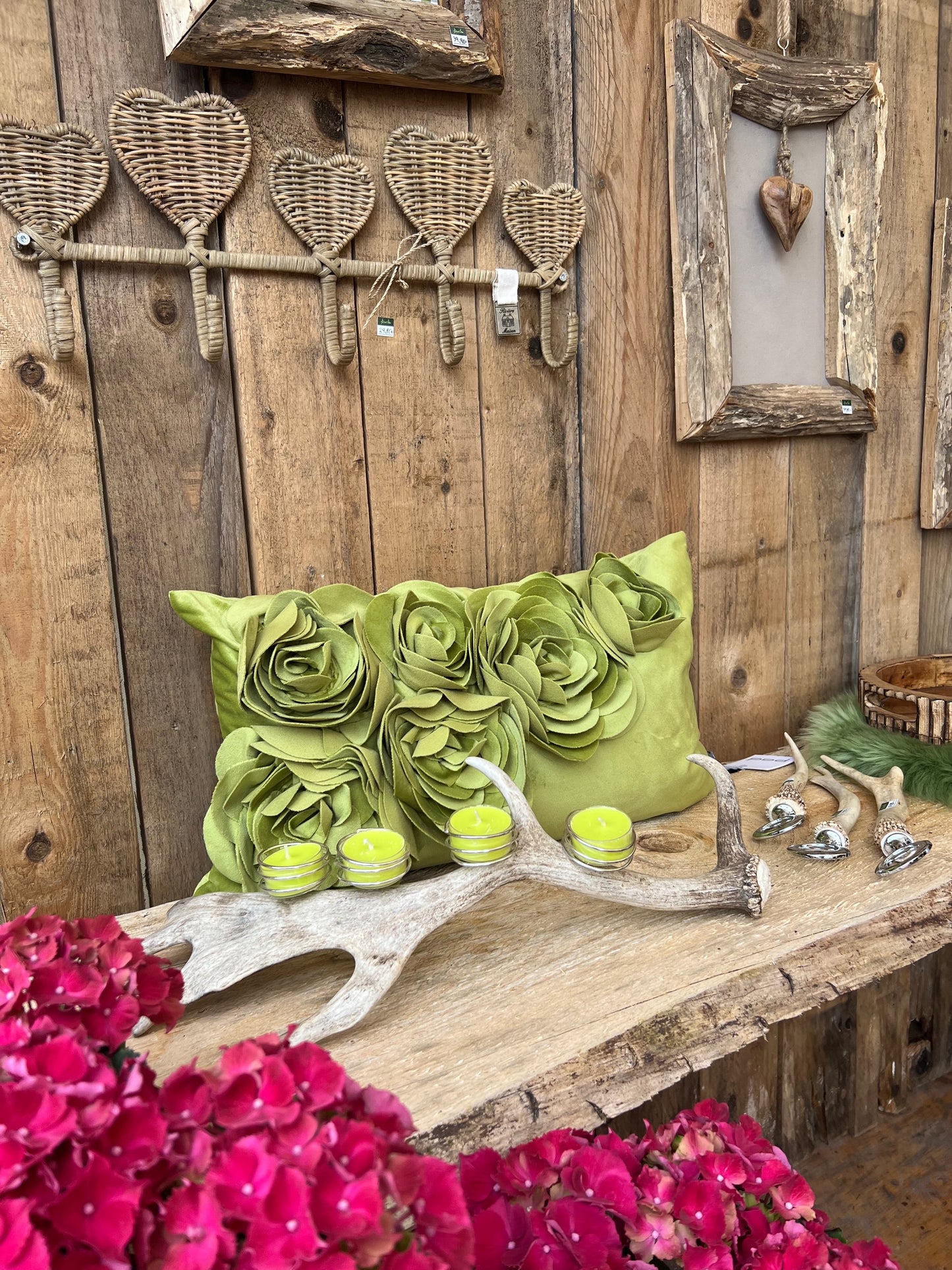 Garderobe aus Rattan