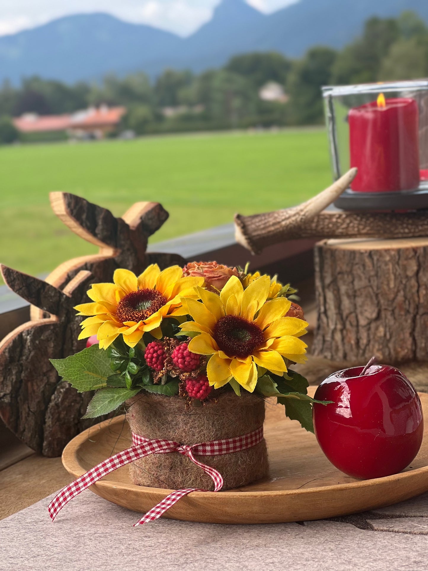 Blumentörtchen Sonnenblumen