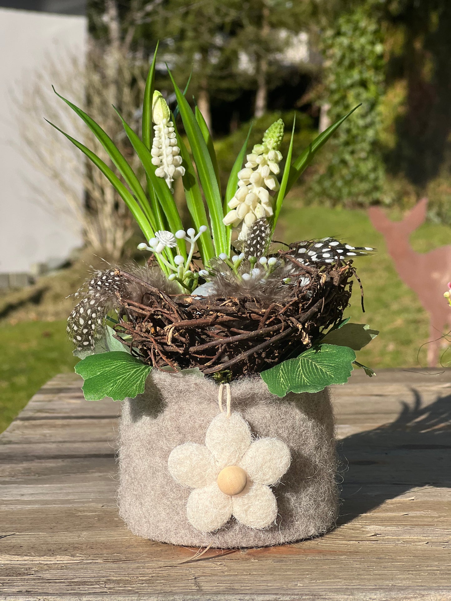 Blumentörtchen Osternest