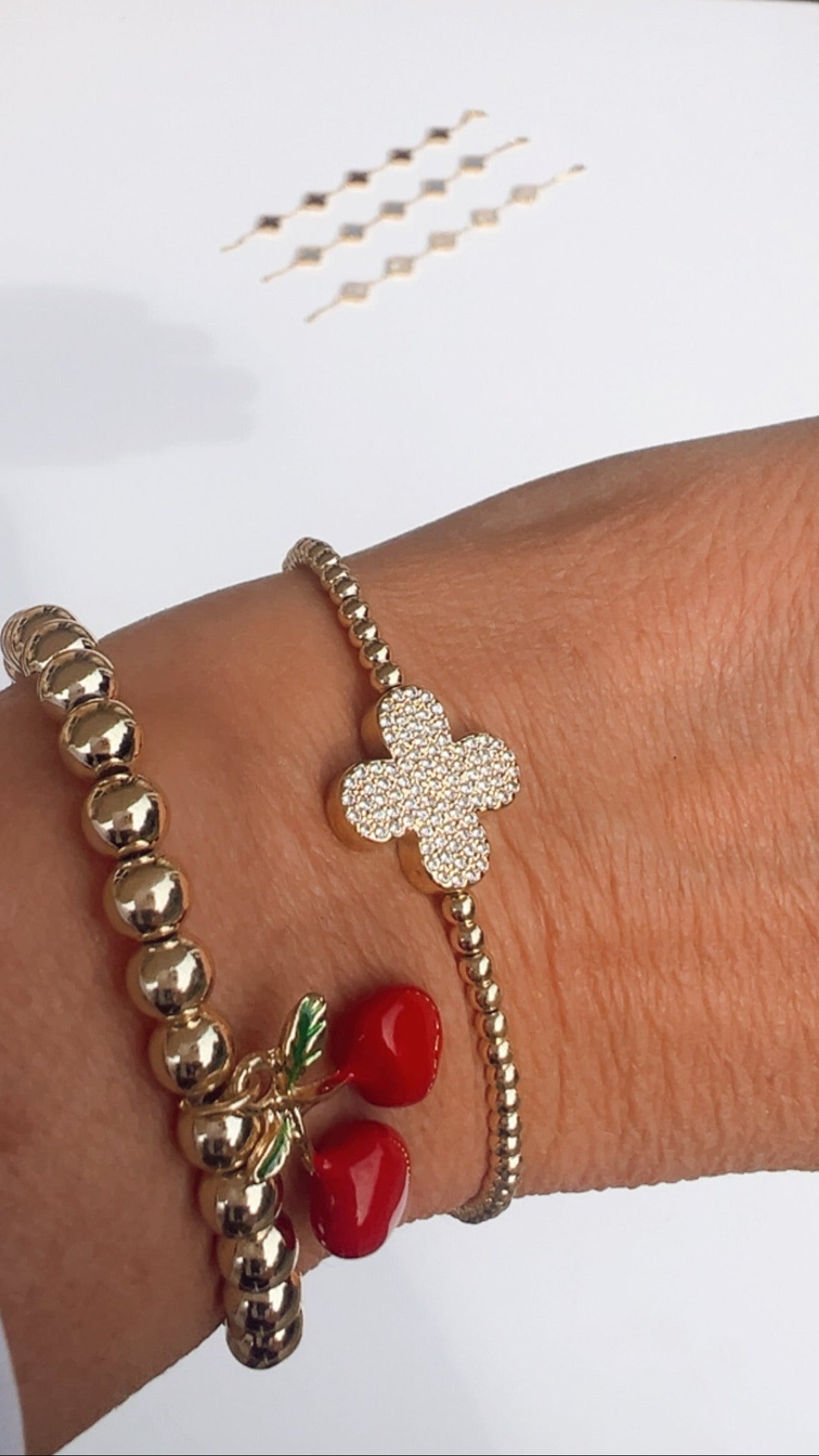 Armbänder 14 Karat vergoldet