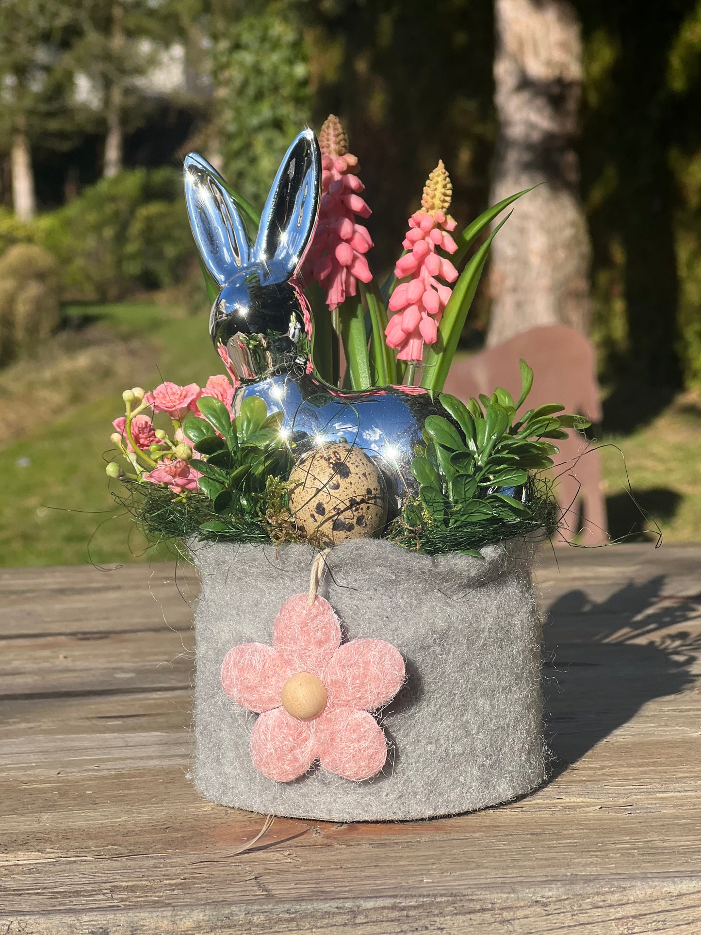 Blumentörtchen Silberhase