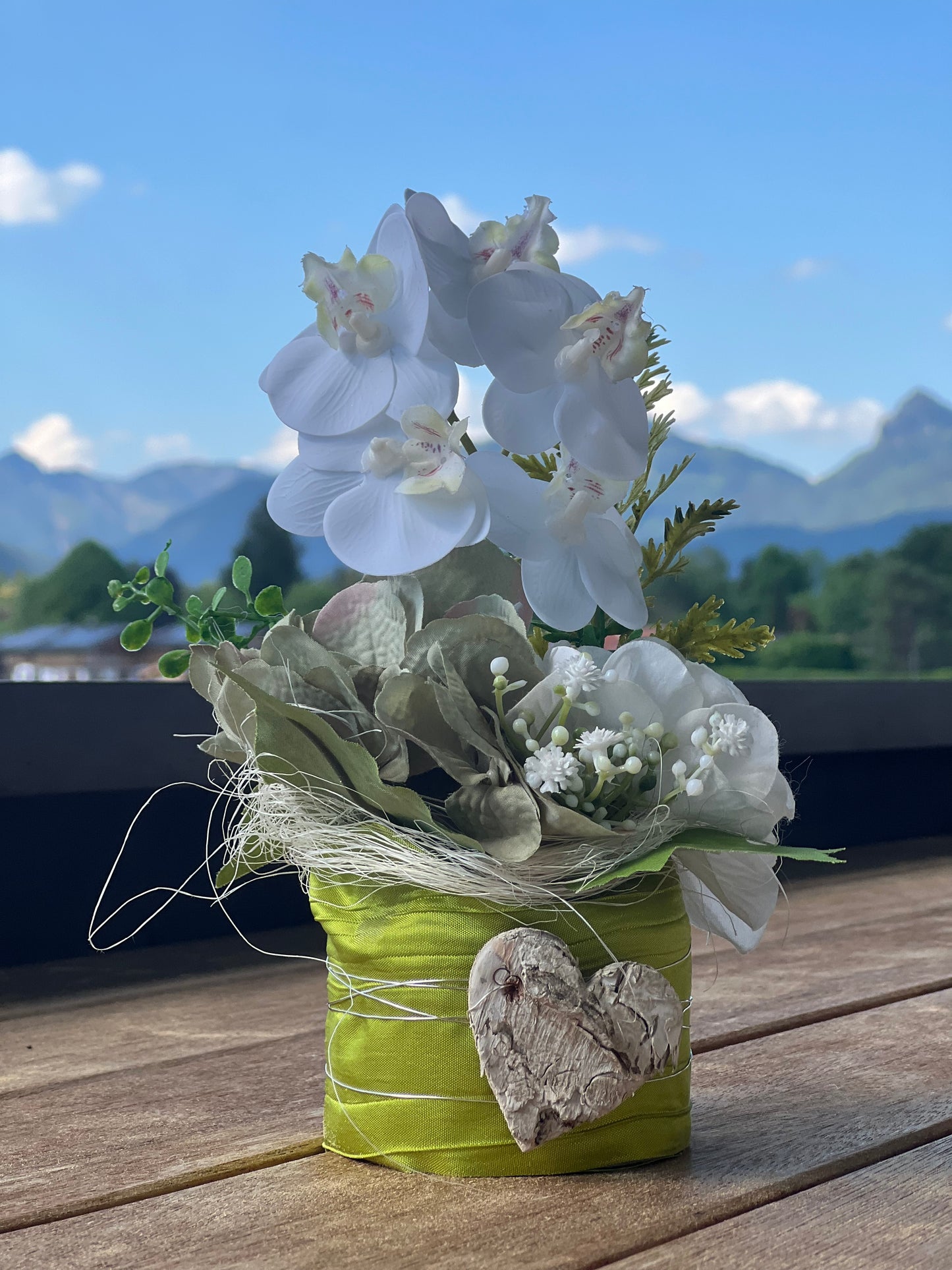 Blumentörtchen Orchidee