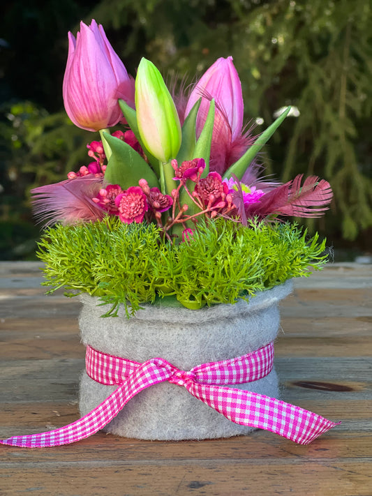 Blumentörtchen Pinker Tulpentraum