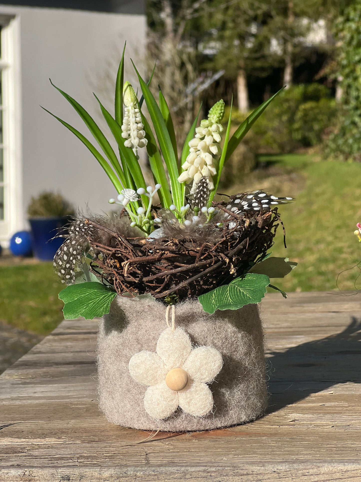 Blumentörtchen Osternest