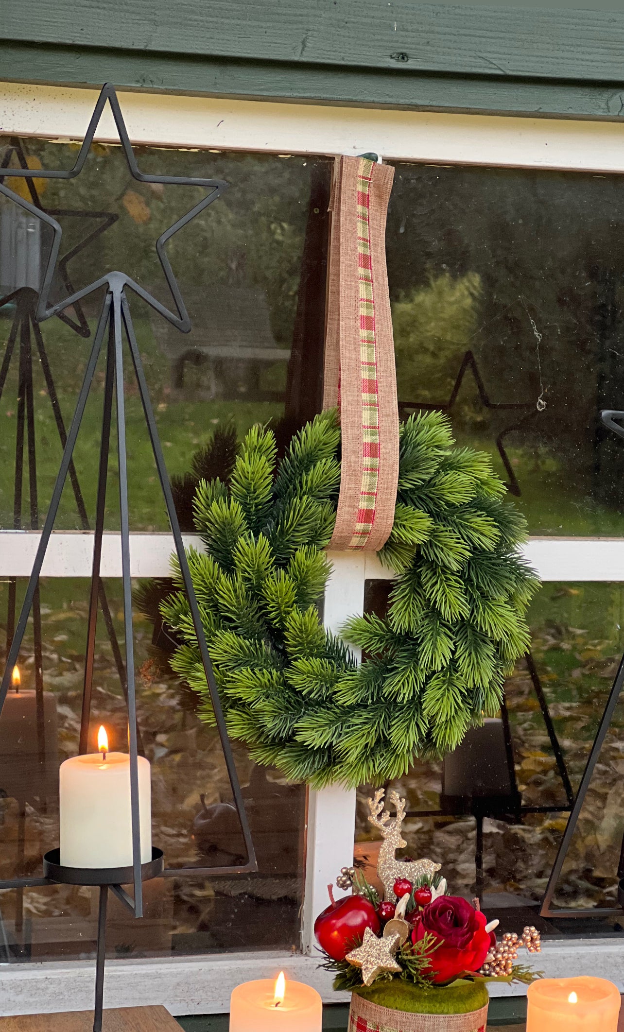 Tannenkranz täuschend echt