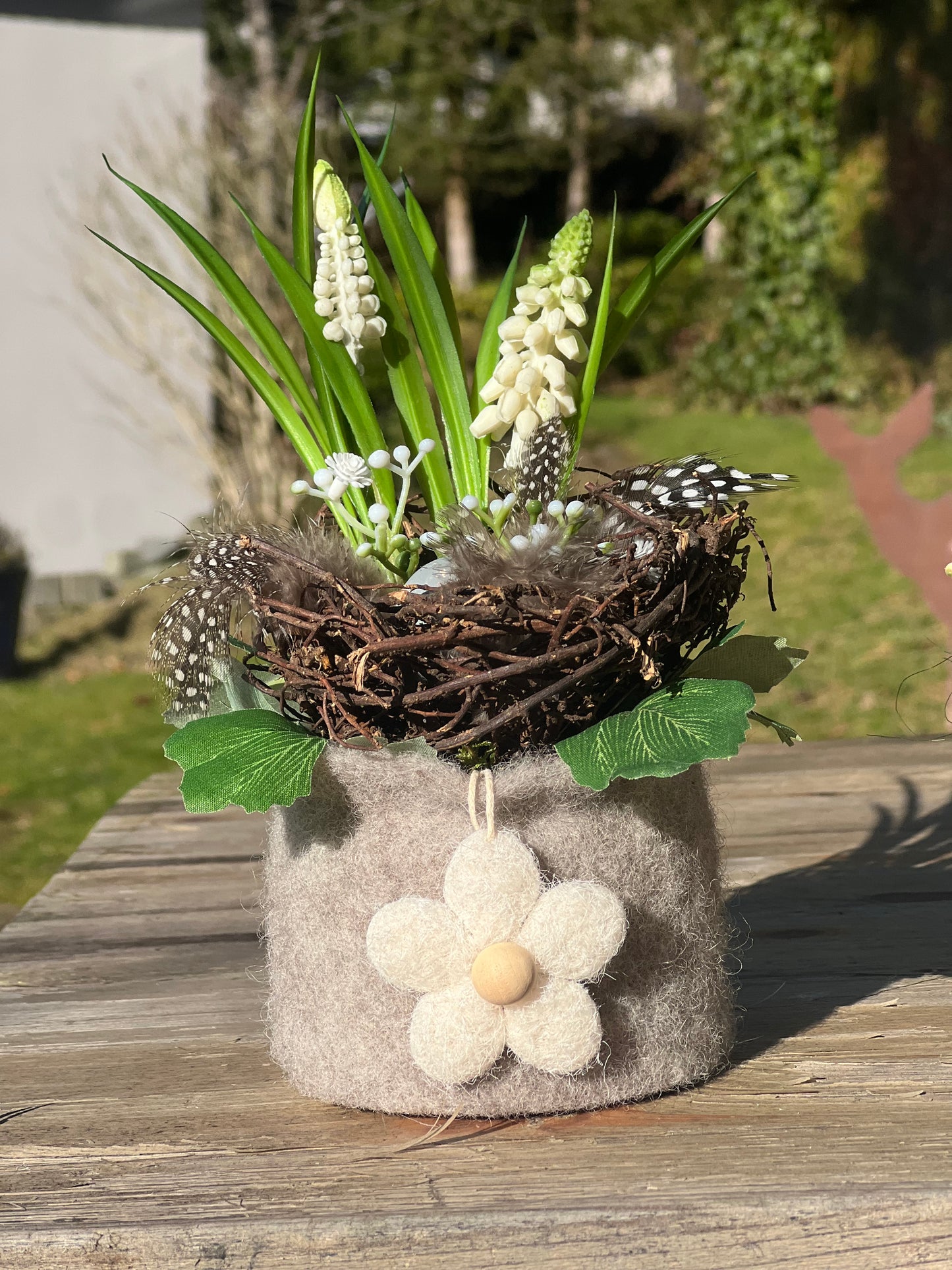 Blumentörtchen Osternest