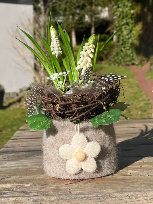 Blumentörtchen Osternest