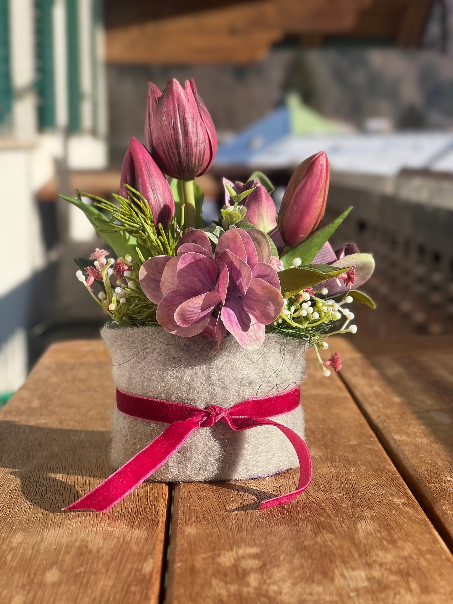 Blumentörtchen Alpenblüte