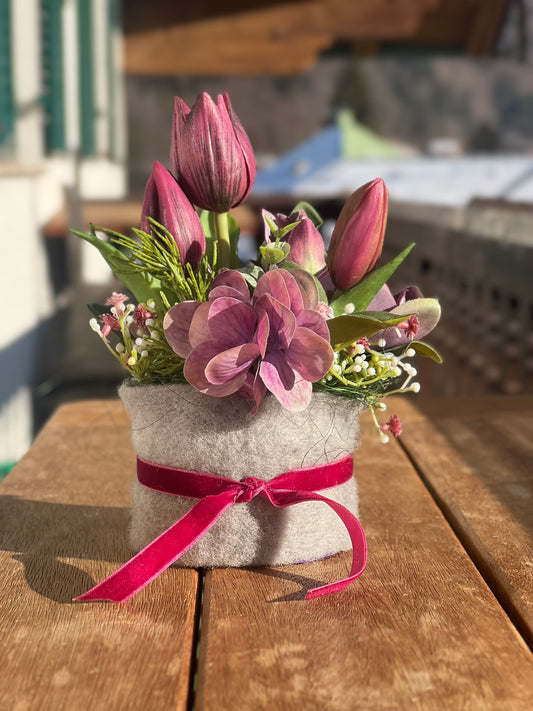 Blumentörtchen Alpenblüte