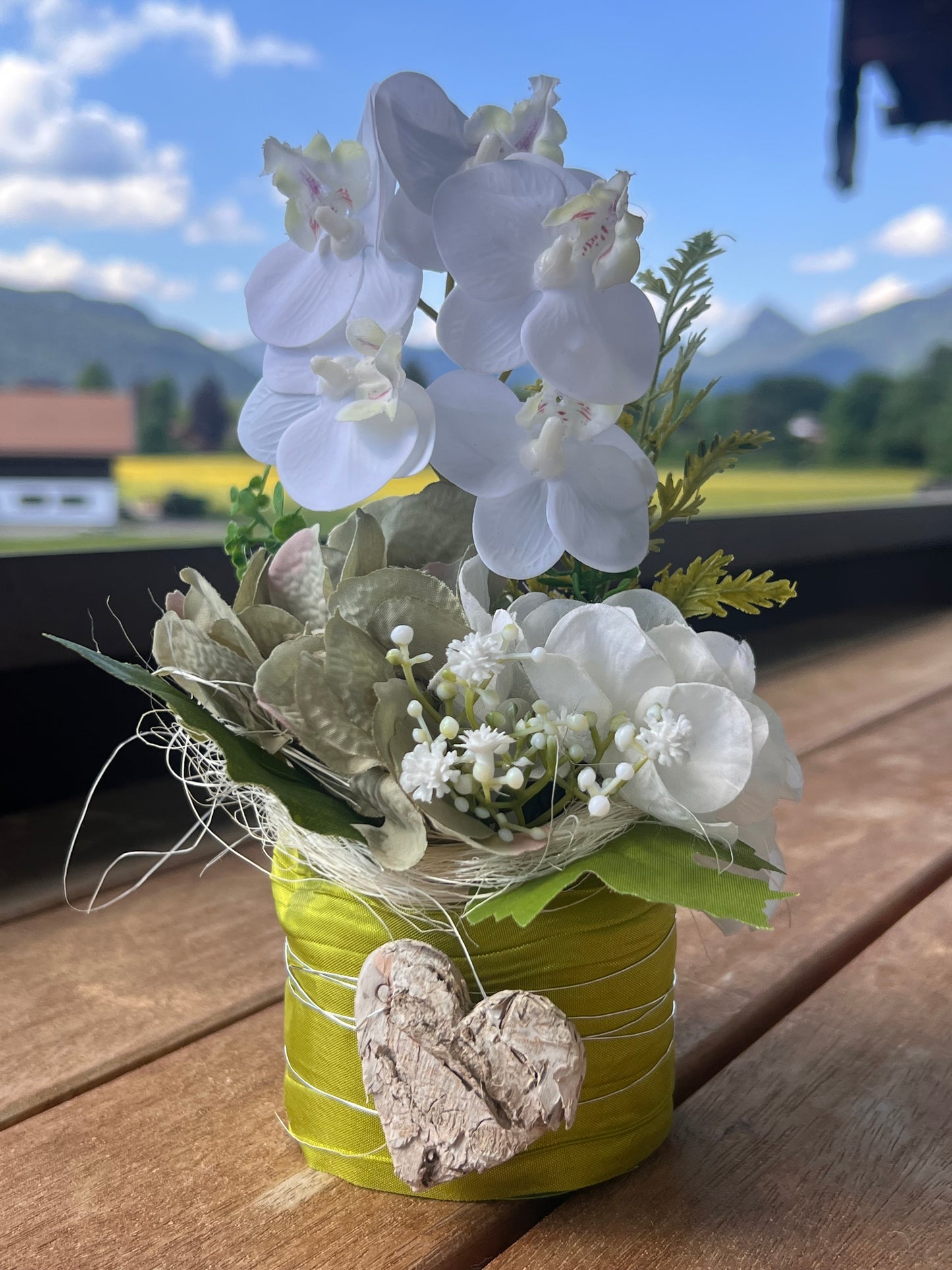 Blumentörtchen Orchidee