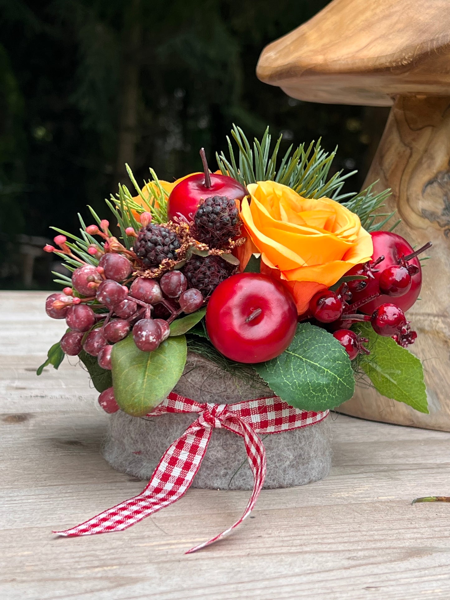 Herbstliches Blumengesteck
