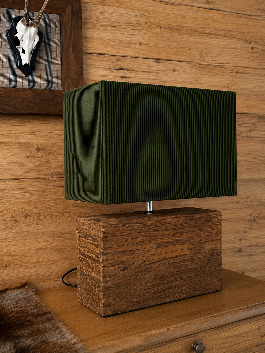 Lampe Altholz St. Moritz