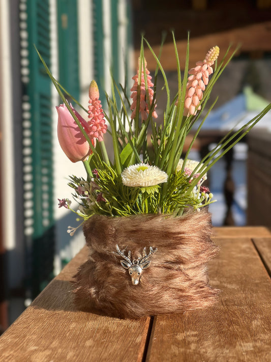 Blumentörtchen Rosiger Alpengruss