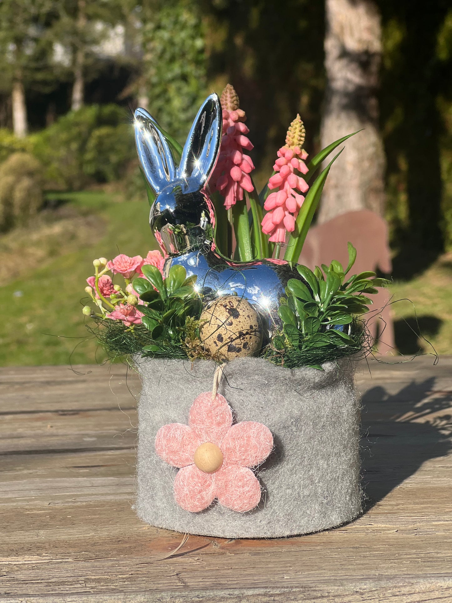 Blumentörtchen Silberhase