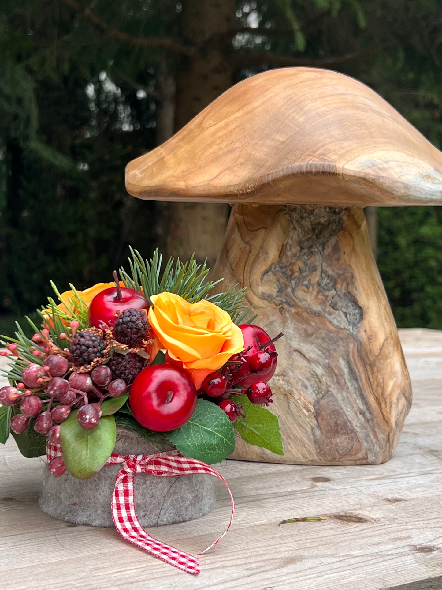 Herbstliches Blumengesteck