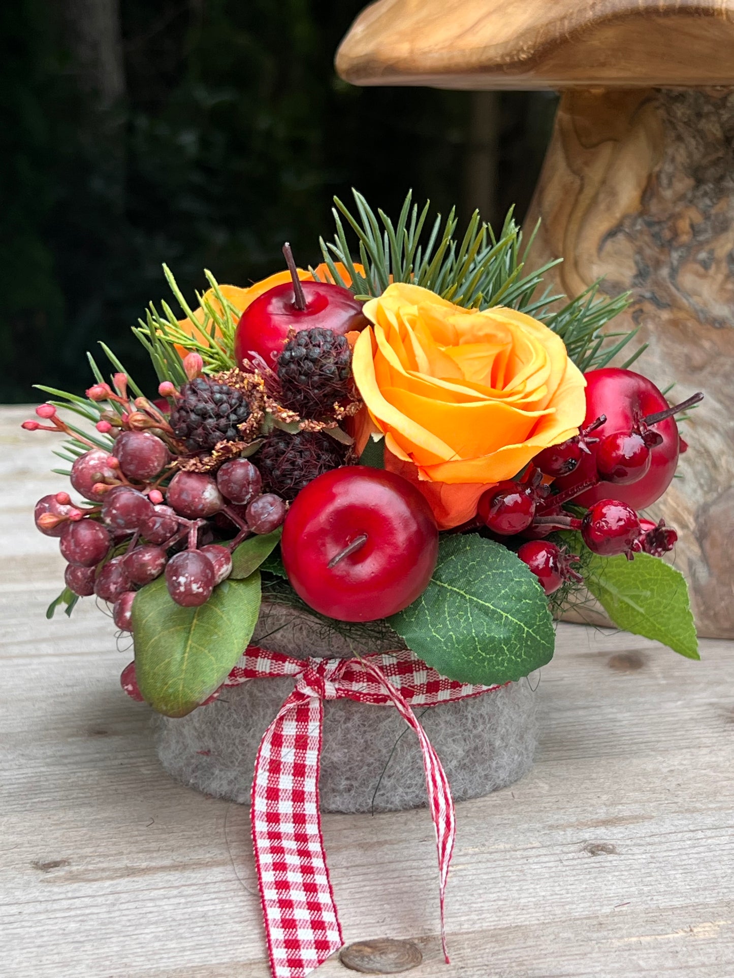 Herbstliches Blumengesteck