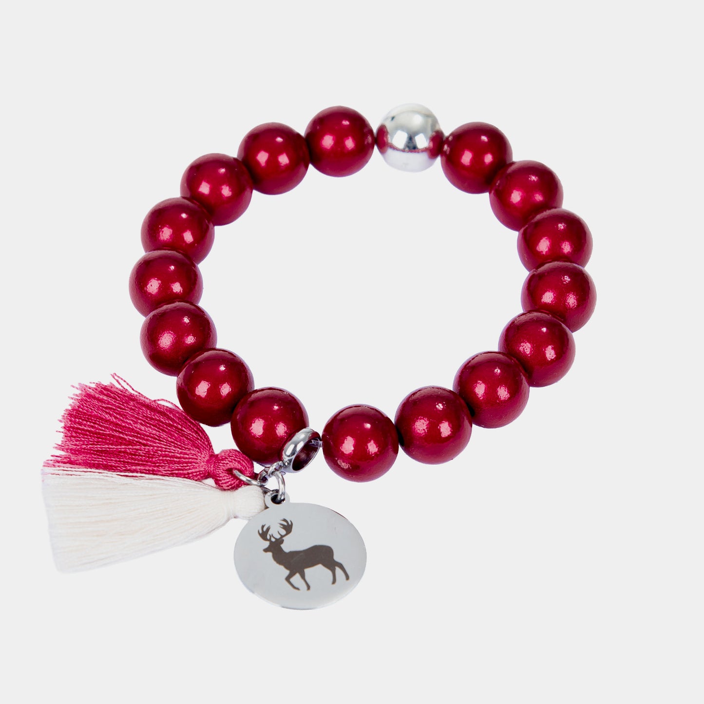 Armbänder mit 3D-Perlen - Rot