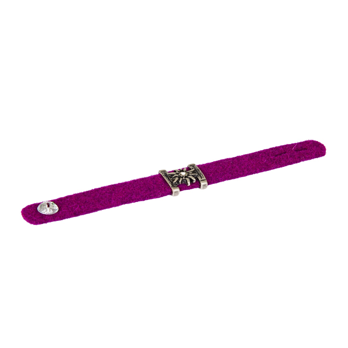 Armbänder Filz - Weinrot