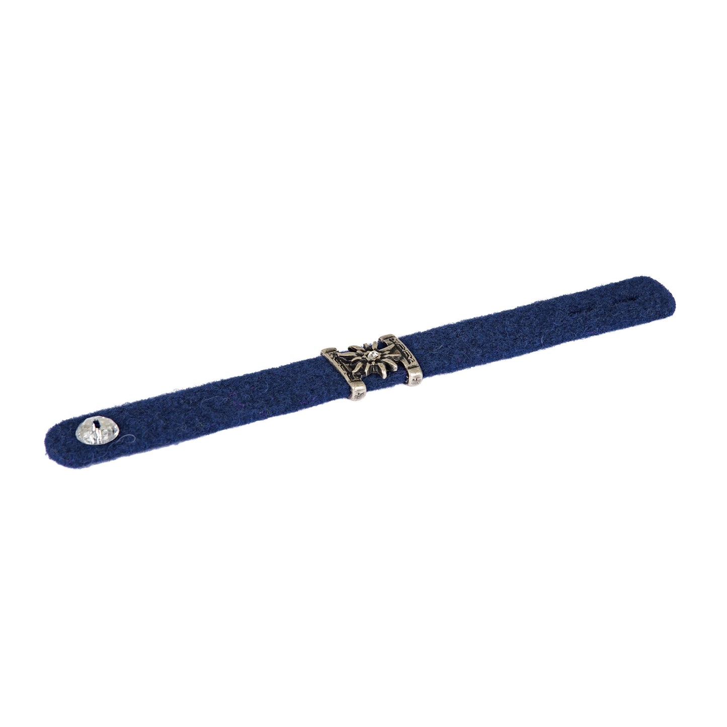 Armbänder Filz - Dunkelblau