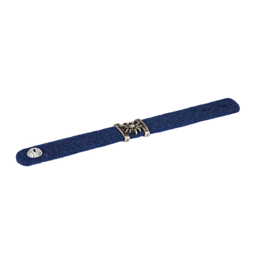 Armbänder Filz - Dunkelblau