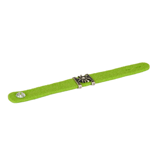 Armbänder Filz - Hellgrün