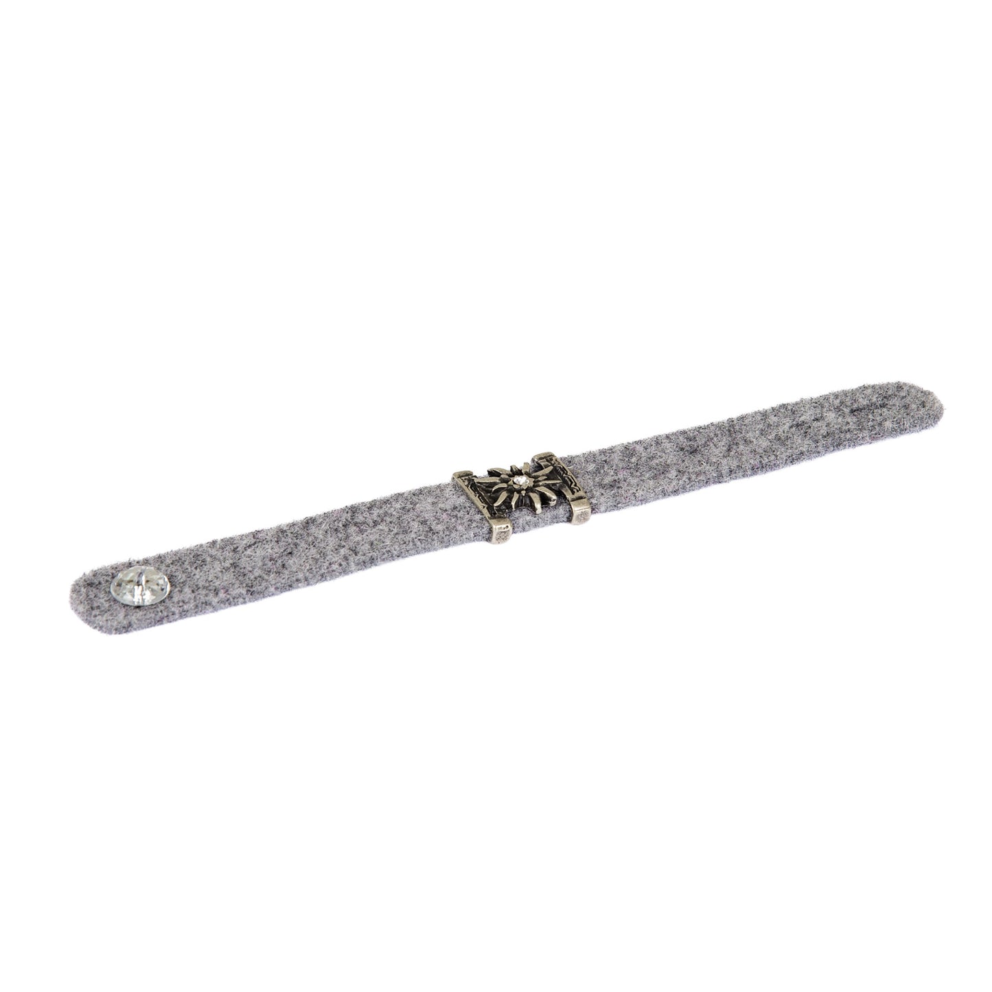 Armbänder Filz - Hellgrau
