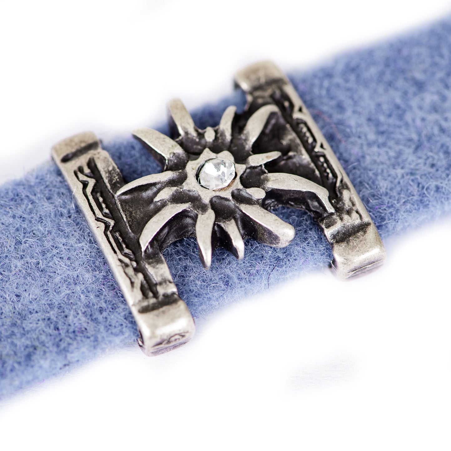 Armbänder Filz - Hellblau
