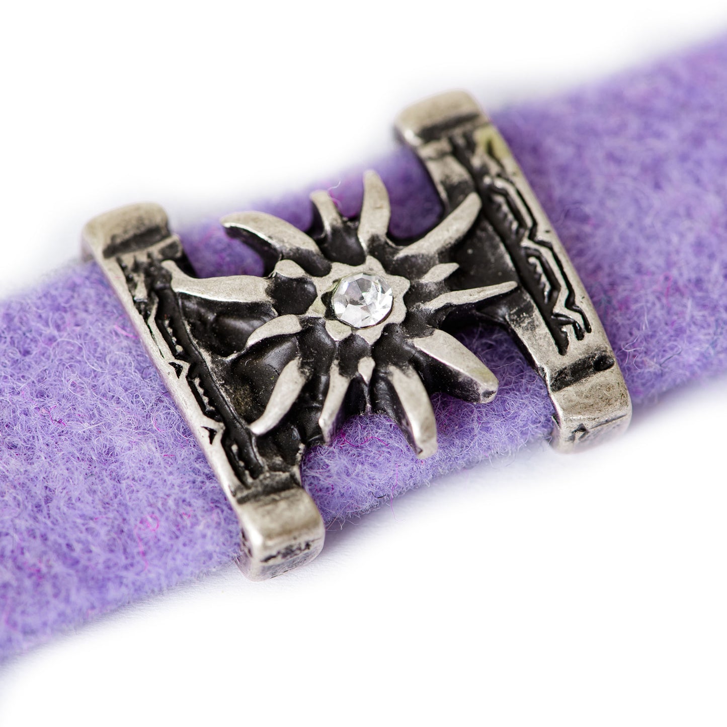 Armbänder Filz - Lila