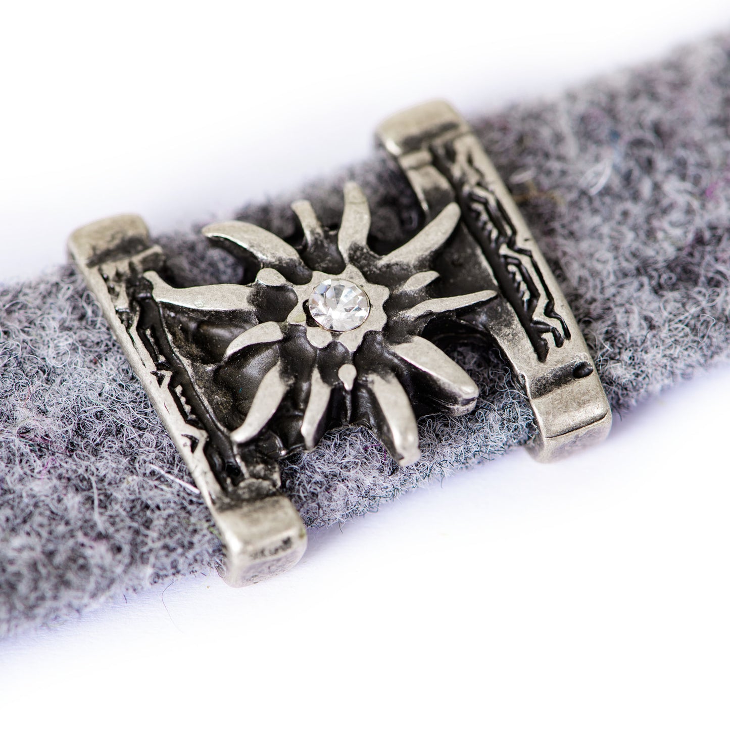 Armbänder Filz - Hellgrau
