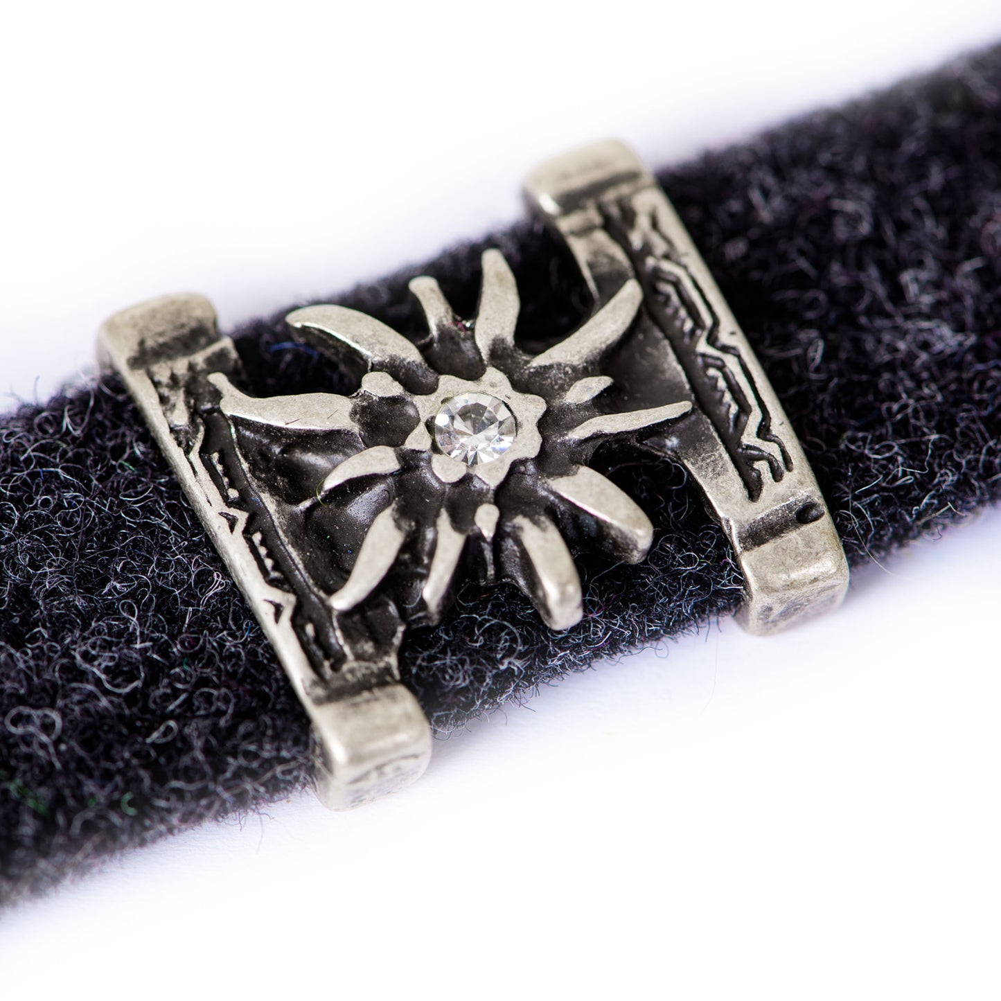 Armbänder Filz - Dunkelgrau