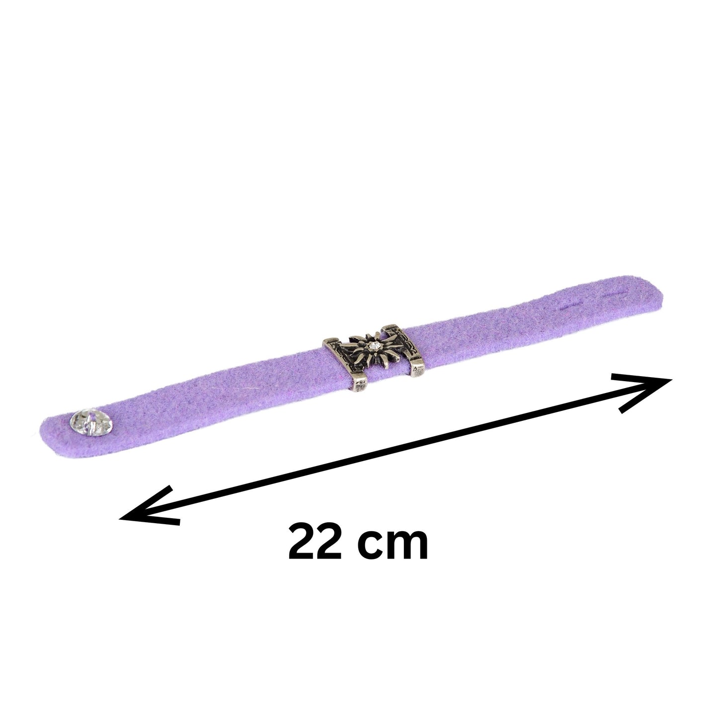 Armbänder Filz - Lila