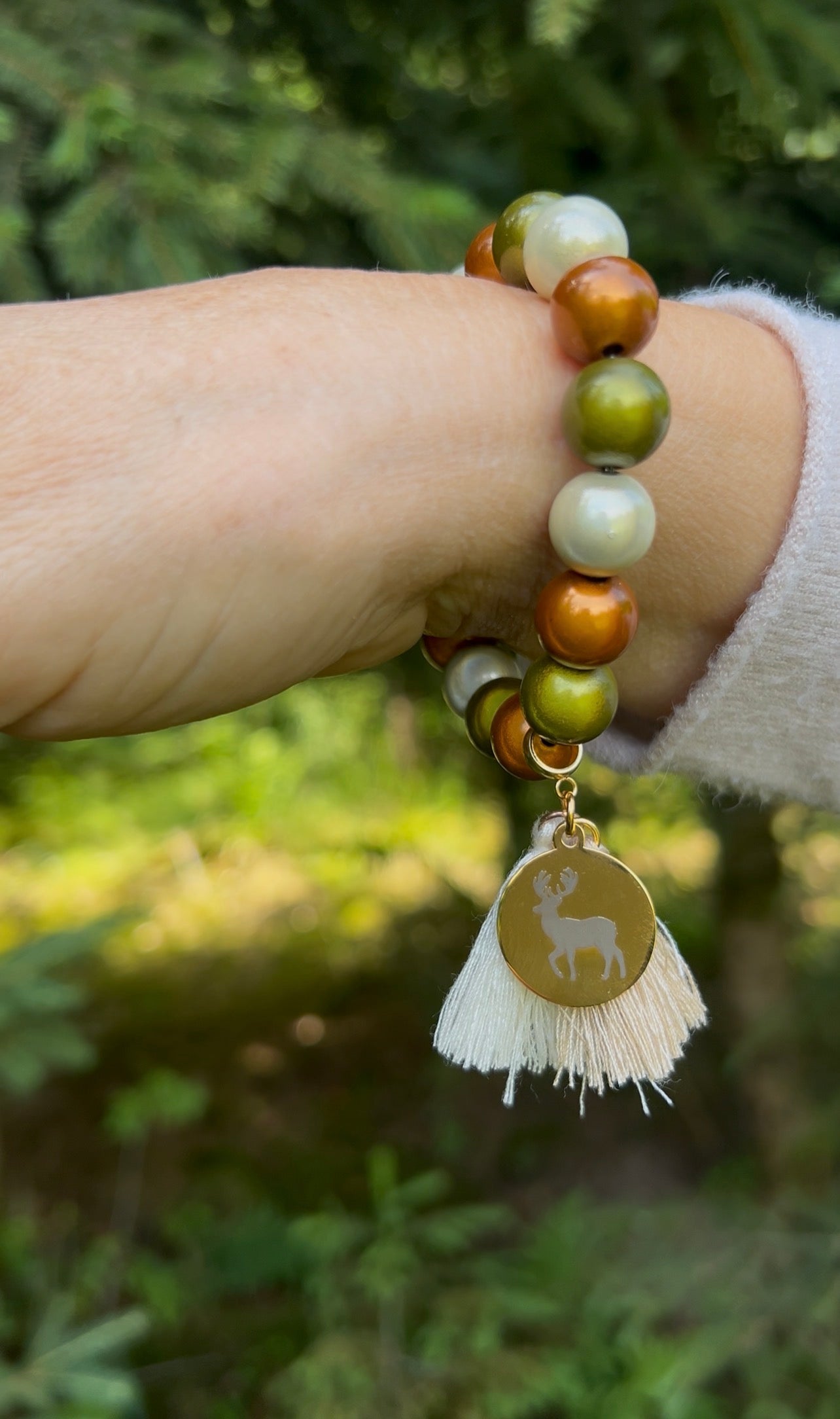 Armbänder mit 3D-Perlen