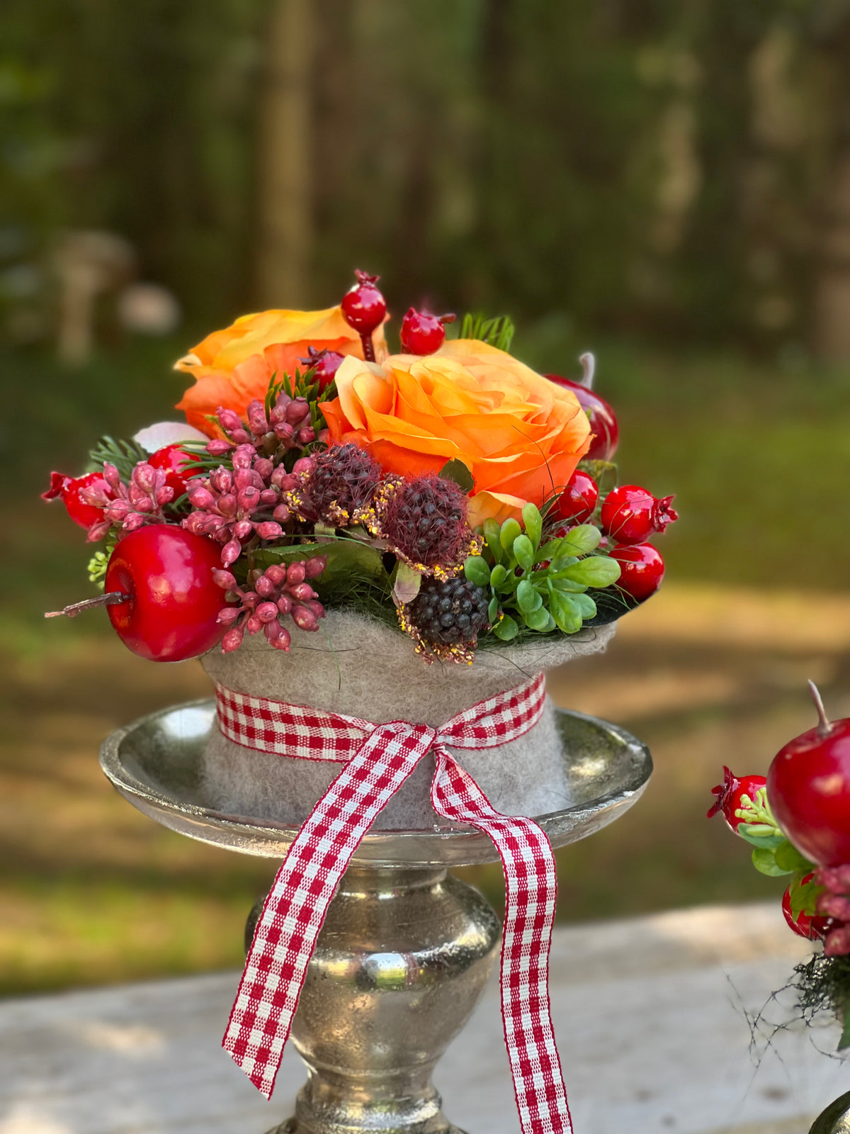 Herbstliches Blumengesteck
