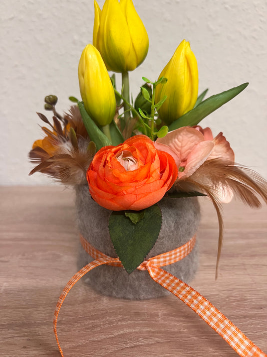 Blumentörtchen Sonniger Frühlingsgruß