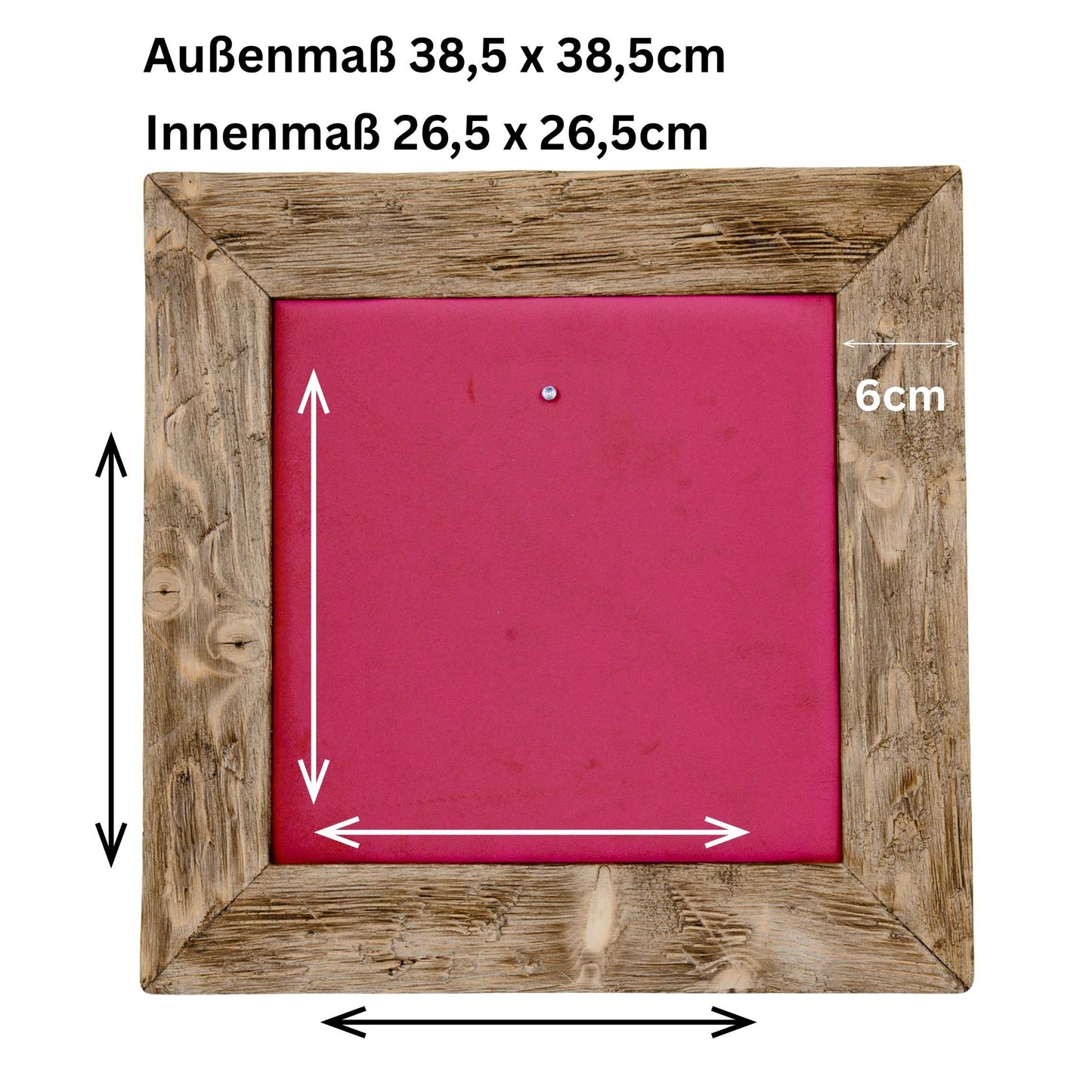Geweihbilder Pink - Velour