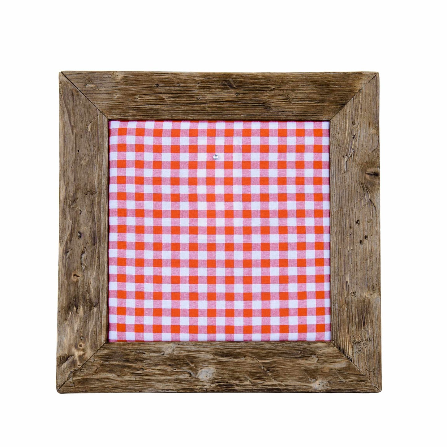 Geweihbilder rot - weiß Kariert