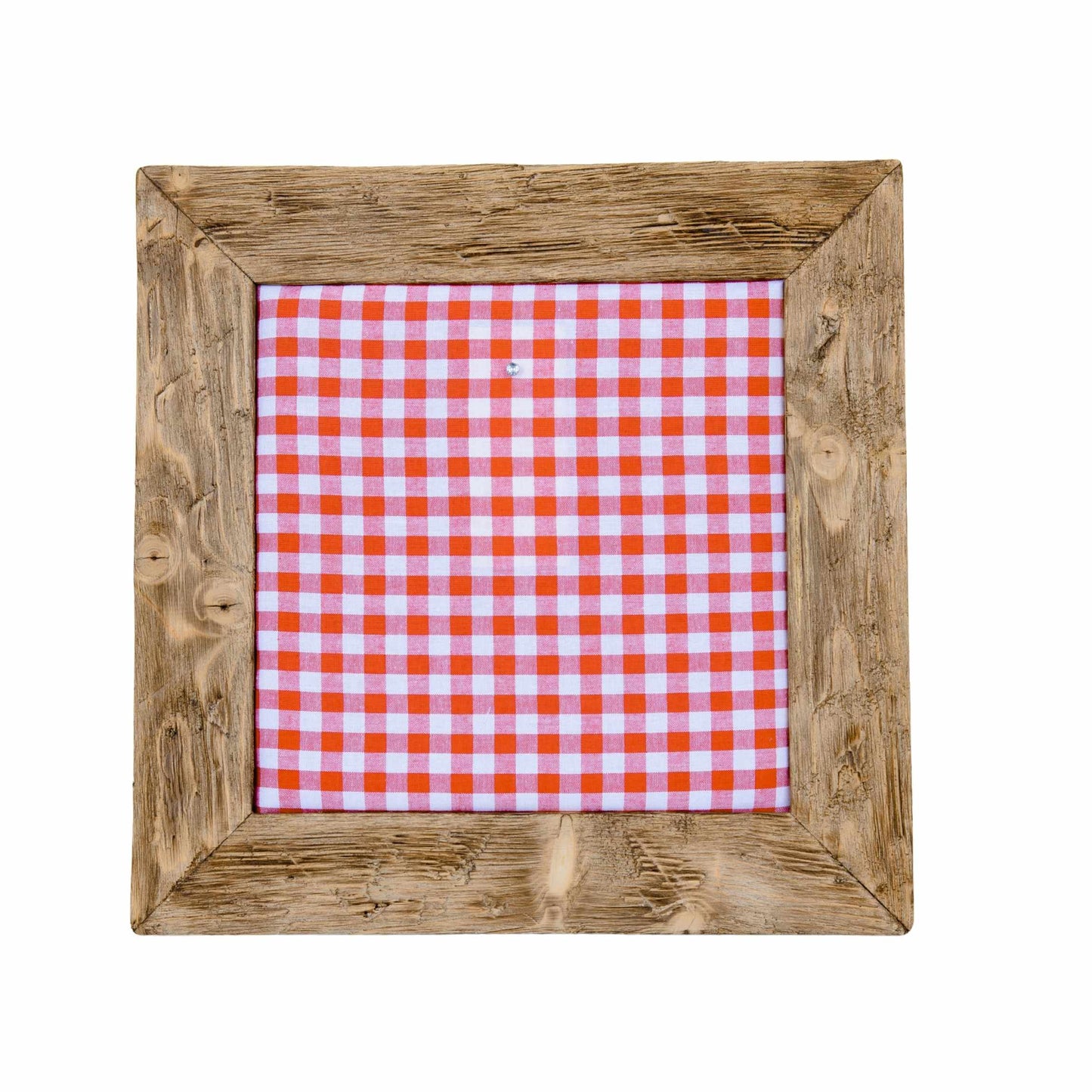 Geweihbilder rot - weiß Kariert