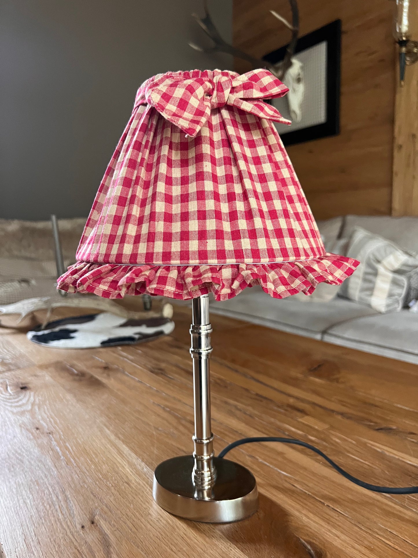 Lampe im Landhauslook