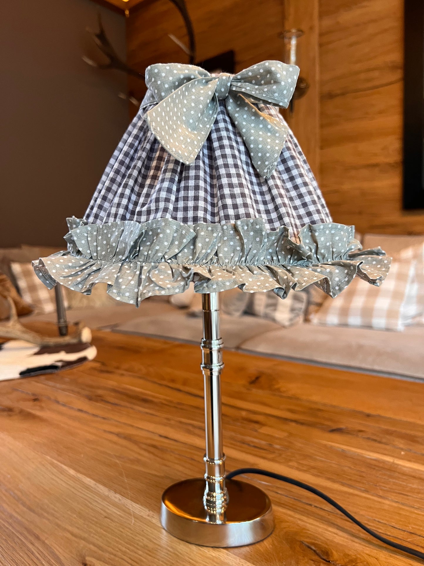 Lampe im Landhauslook