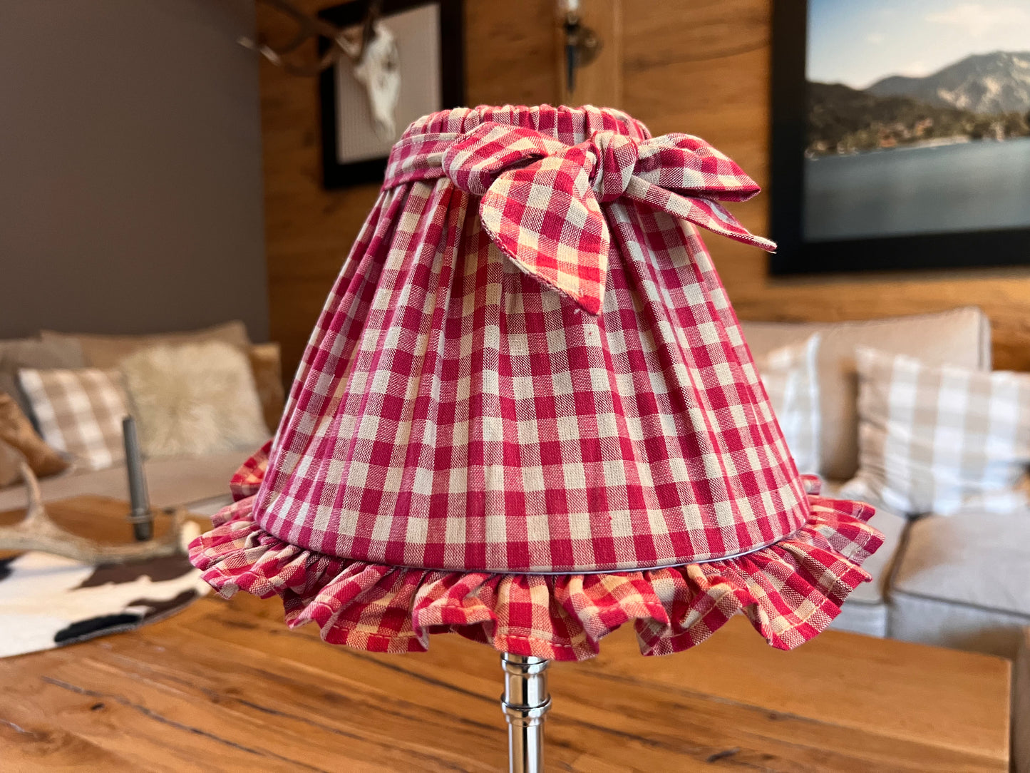 Lampe im Landhauslook