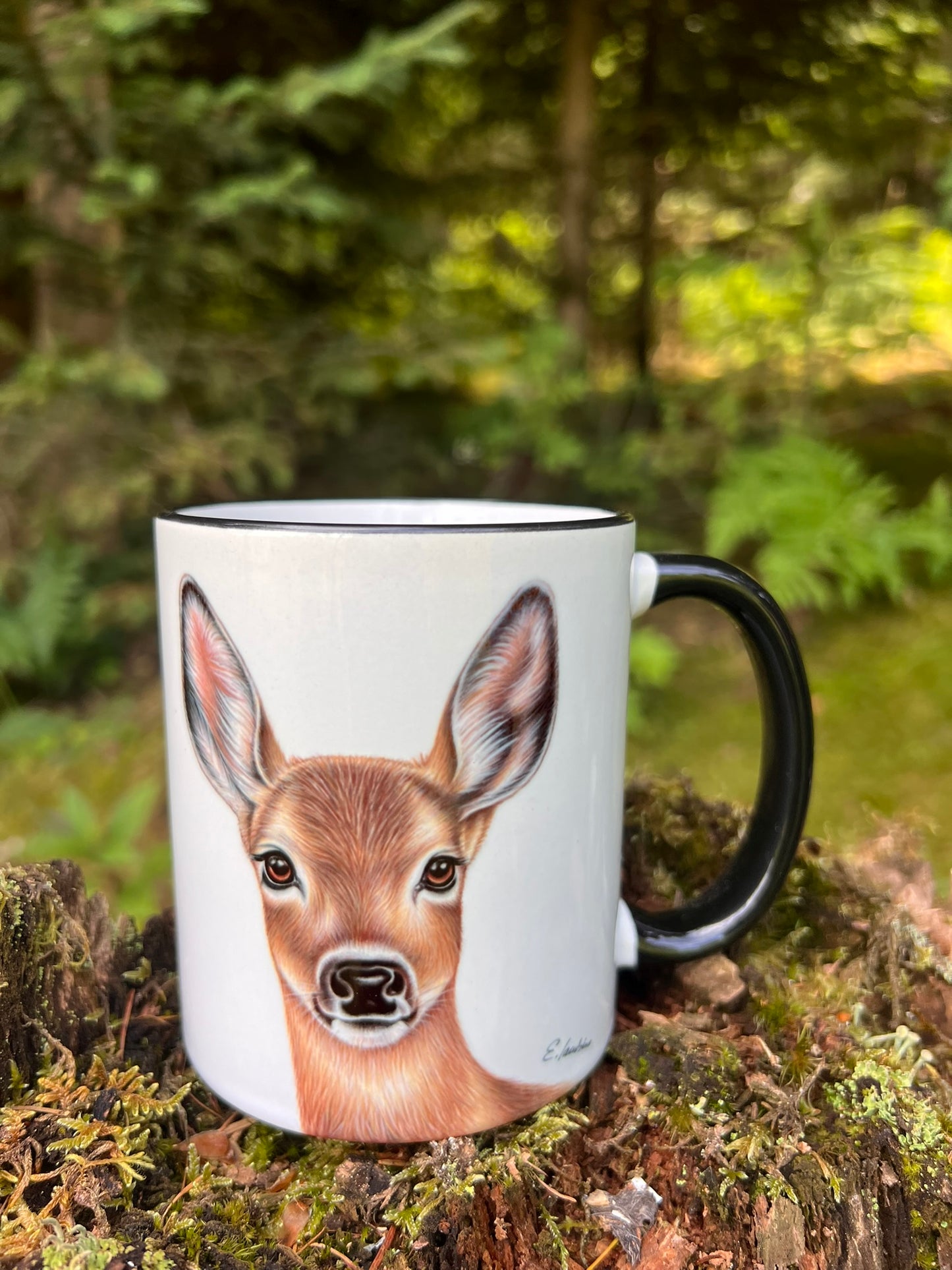 Tassen mit Waldtieren