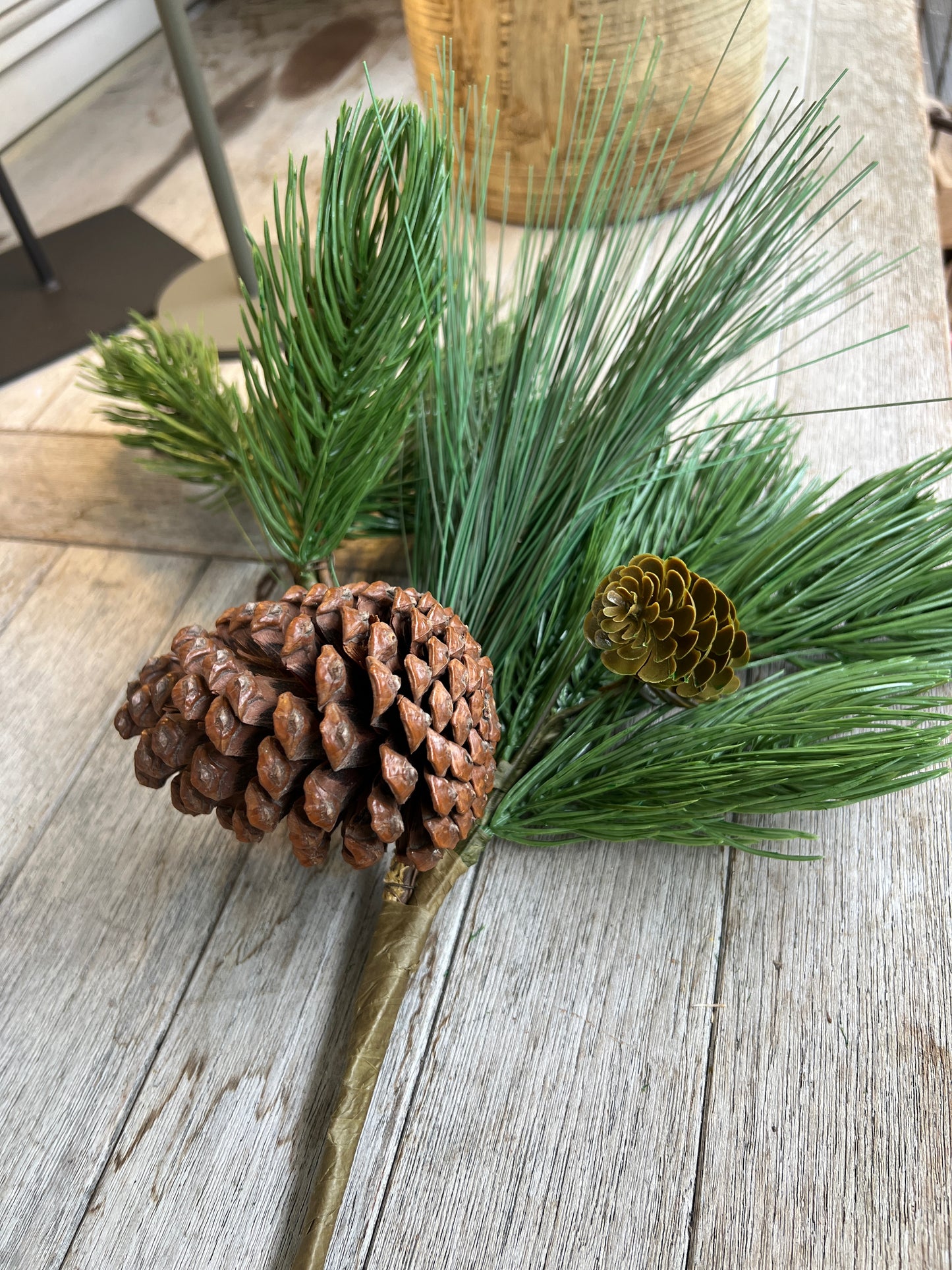Kiefernzweig täuschend echt