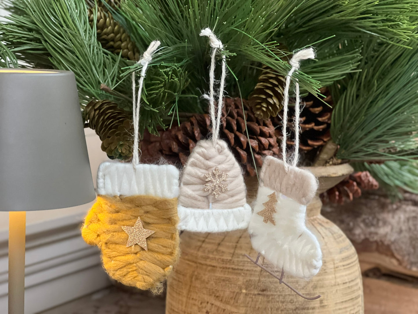 Baumanhänger Winter 3 tlg.