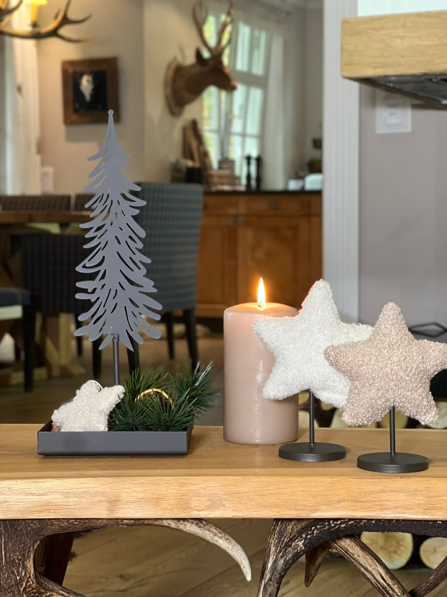 Tannenbaum mit Teller