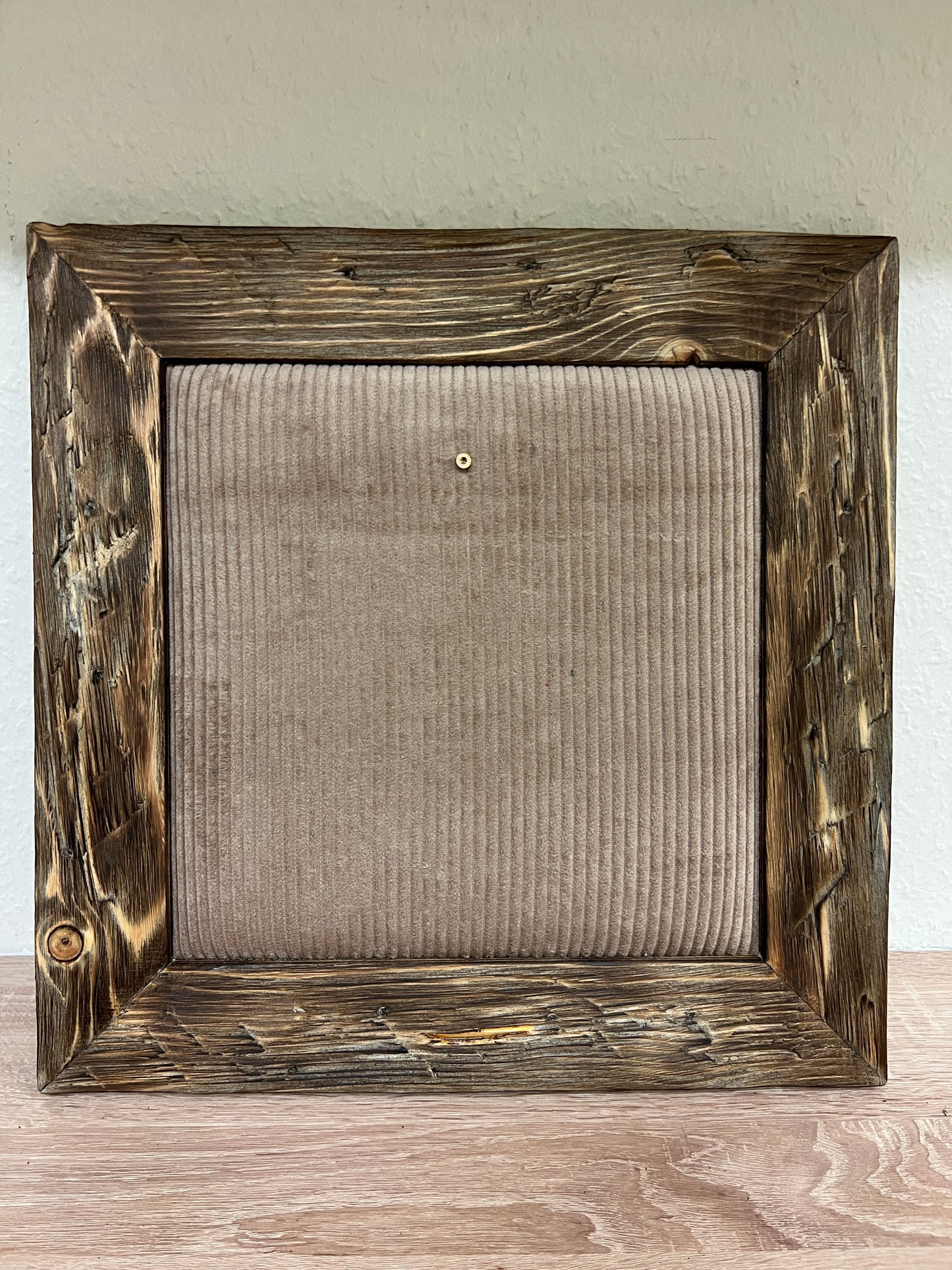 Geweihbild Cordhintergrund BEIGE Farbton 2C